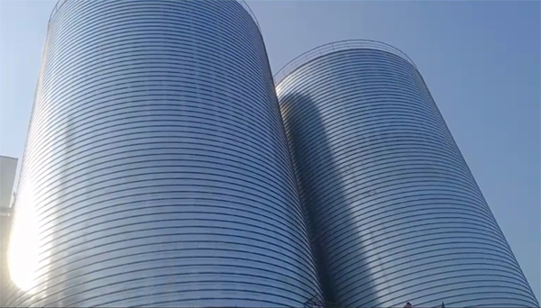 叙永2座混凝土高架卷板仓